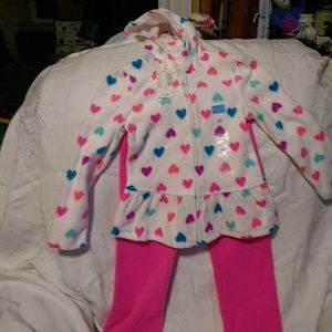 Top and bottom with tags